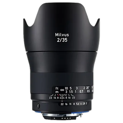Zeiss Milvus 35mm f/2 ZF.2 Lens for Nikon F
