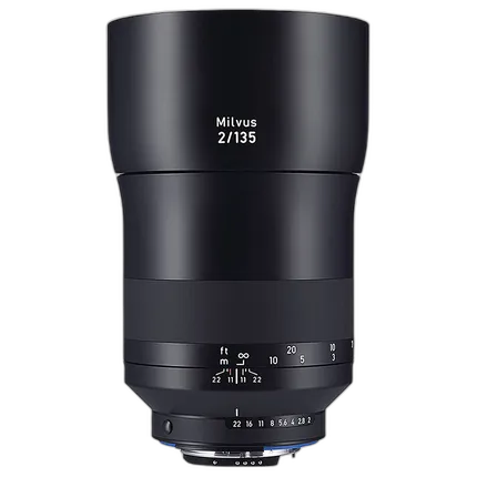 Zeiss Milvus 135mm f/2 ZF.2 Lens for Nikon F