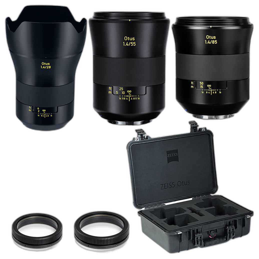 ZEISS Otus ZE 4-Lens Bundle for Canon EF