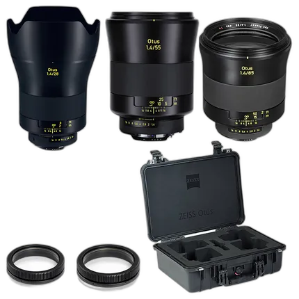 ZEISS Otus ZF.2 4-Lens Bundle for Nikon F