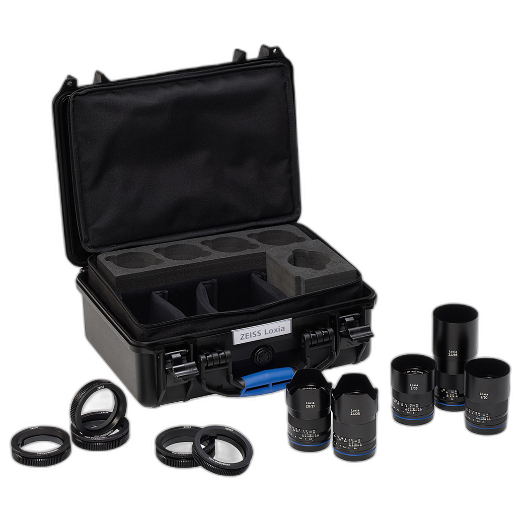ZEISS Loxia 5 lens bundle for Sony E mount video