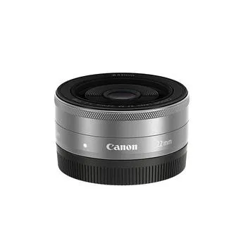 Canon EF-M 22mm f/2 STM Lens - Silver