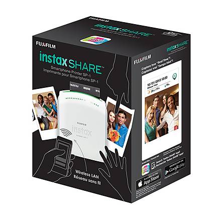 FujiFilm Instax SHARE SP-1 Smartphone Printer (White) at Unique Photo