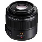 Panasonic Lumix G 45mm f/2.8 ASPH. Short Telephoto Lens - Black