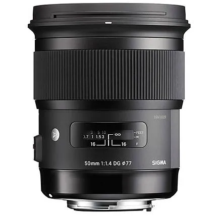 Sigma 50mm f/1.4 EX DG HSM Standard Lens for Sigma - Black