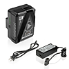 Shape Full Play Gold Mount Battery Kit with Portable D-Tap Charger