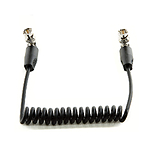 Shape Coiled SDI Cable with Right Angle Connectors - 10