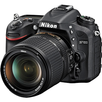 Nikon DSLR Camera frontside