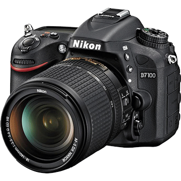 Nikon DSLR Camera frontside
