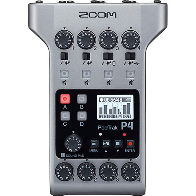 Zoom Podtrak P4 Podcast Recorder